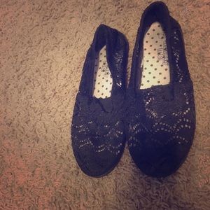 Black Slip on shoes (Girls KIDS)